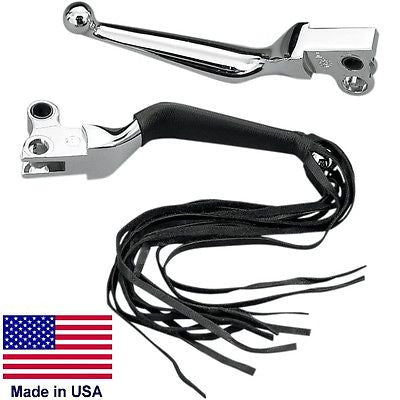 Fringed Leather Lever Covers Made in the USA