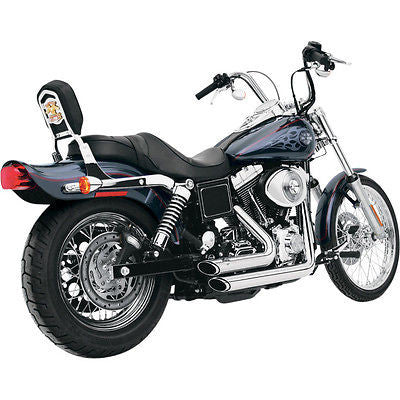 Escape Para Harley-Davidson Dyna '91-'05 Shortshots Staggered Chrome
