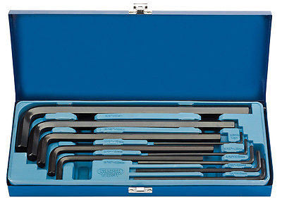 Juego Llaves Allen Largas Profesional 10 Hexagonales Extra Largas Métricas