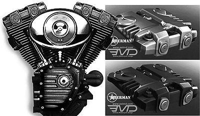 Coperture arrugginite per il kit di copertura per bilanciere EMD Sherman Twin Cam Harley-Davidson® EMD Sherman