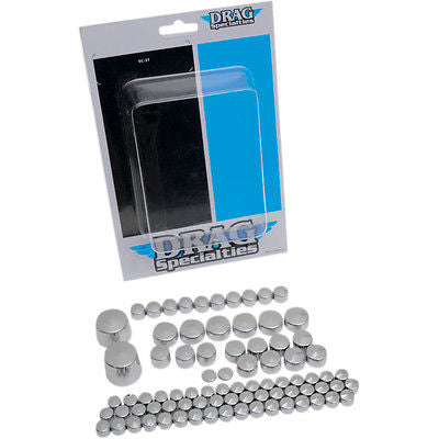 Kit Tapones Cromados Para Tornillos De Motor Para Sportster® Classic Covers Kit
