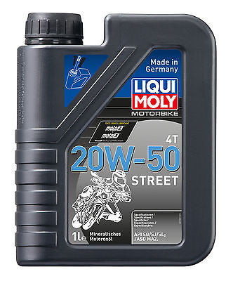 Minerale olie voor Harley-Davidson® Motorbike Liqui-Motorbike 20W-50 Street Oil 1L