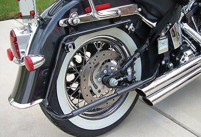Soportes De Alforjas Rigidas Para Harley® Softail® Rigid Saddlebag Mount Kit