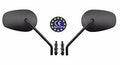 Approved Rearview Mirrors for Harley-Davidson® Black Mirror Kit