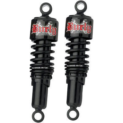Amortiguadores Cortos 10.5" Para Harley-Davidson® Dyna® Burly Slammer Kit Black
