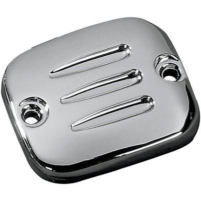 Tapa Cromada Bomba Freno Delantero Para Harley- Davidson Master Cylinder Cover