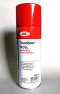 PROFESSIONAL RUST REMOVER DEGRIPPING SPRAY MOLYBDENUM DISULFIDE 400ml