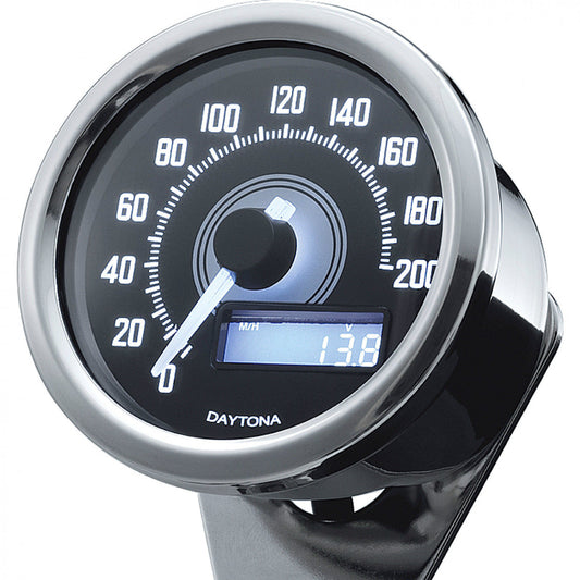 Mini Cuenta Km Homologado Para Harley-Davidson 60mm Chrome Mini Speedometer