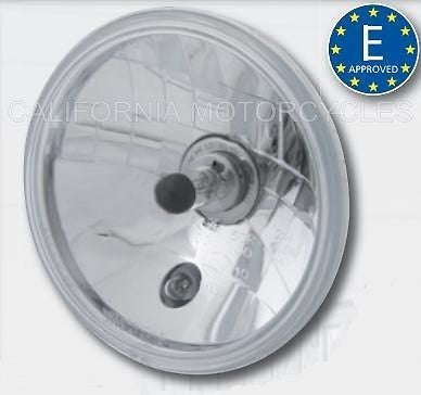 Optica Transparente De Faro Homologado Para Harley-Davidson®  7"