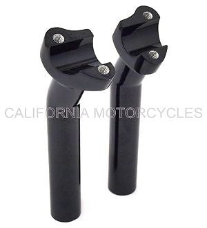 Torres De Aluminio Forjado 16Cm Para Harley-Davidson® 6,5" Black Pullback Risers