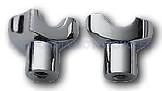 Torres De Aluminio Forjado 5 Cm (2") Recto Cromadas Para Harley-Davidson®