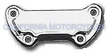 Abrazadera De Manillar Standard Finned Cromada Para Harley-Davidson®