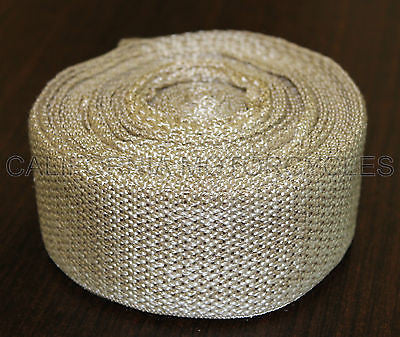 Cinta Anticalorica Escapes Blanco Marfil 10M X 50Mm Exhaust Pipe Wrap 2" X 33'