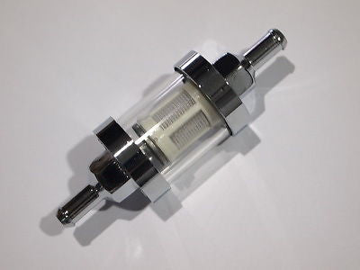 Filtro Gasolina Alto Rendimiento Para Harley-Davidson 1/4" F.L.