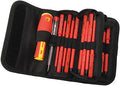 Professional VDE Insulated Screwdriver Set with Interchangeable Blade