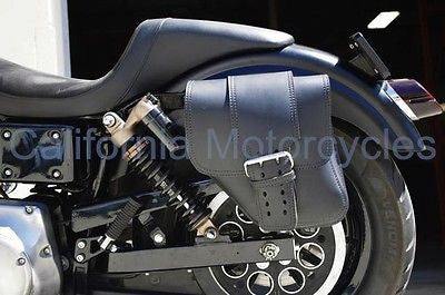 Solo Saddlebag for Harley-Davidson® Dyna® Straight Back Solo Side Bag Larosa