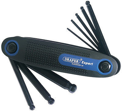 Kit Llaves Allen Con Bola Profesional Expert 8 Piece Metric Ball End Key Set
