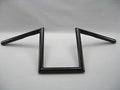 Manillar Z Bar Para Harley-Davidson® Black 10" Rise Wide Style Chopper Z Bars