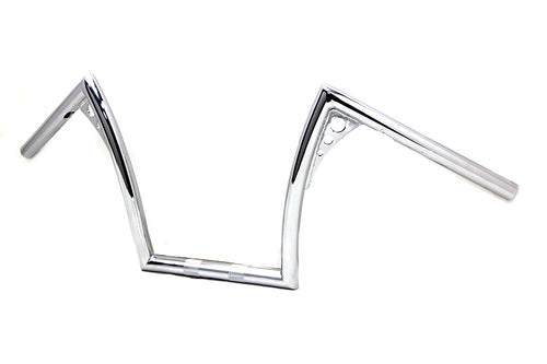 12" Vintage Handlebar Chrome Internal Wiring For Harley-Davidson