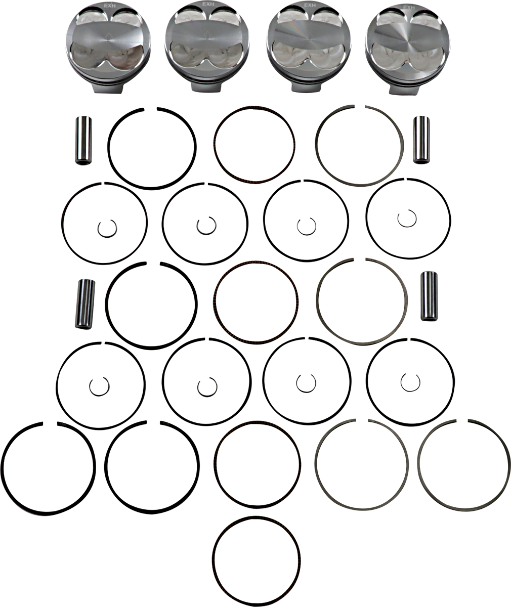 JE PISTONS PISTONS PSTN KT GSXR1K 05-08 76MM