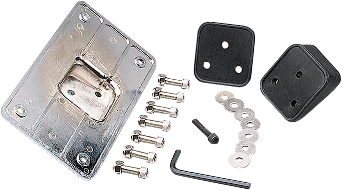 Soporte Matricula Inclinada Para Harley-Davidson Laydown License Plate Holder