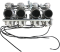MIKUNI RS SERIES RADIAL FLAT SLIDE CARBURETORS CARBS RS38 4CYL SET