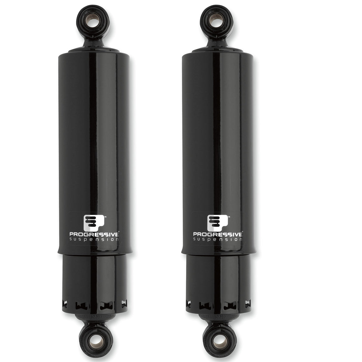 Amortiguadores Para Harley-Davidson Dyna 12" Progressive 412 Shocks Black