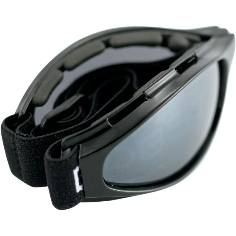 Bobster Crossfire Motorradbrille mit getönten Gläsern