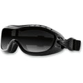 Bikerbrille zum Überziehen mit Korrekturbrille und getönten Gläsern