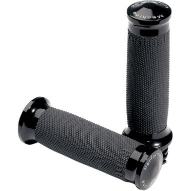 Performance Machine PM 0063-2020-B Contour Renthal Wrapped Grips For Harley-Davidson