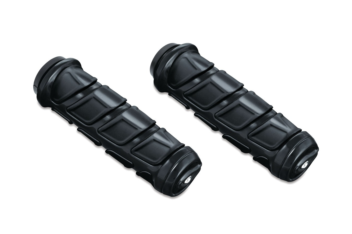 Kuryakyn 6353 Kinetic Hand Grips Black For Harley-Davidson