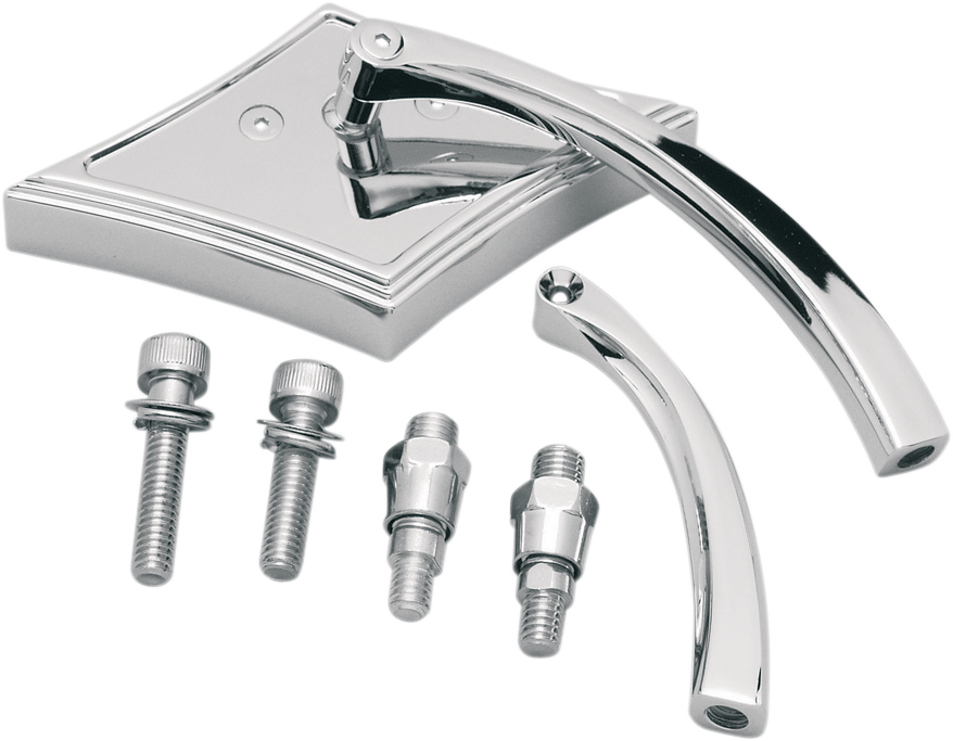 PRO-ONE PERF.MFG. PRO-MINI CHROME MIRROR PACKAGES MIRROR PRO MINI DIAMOND