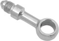 RUSSELL CYCLEFLEX UNIVERSAL BRAKE LINE FITTINGS BANJO 7/16 #3MALE STR CHR