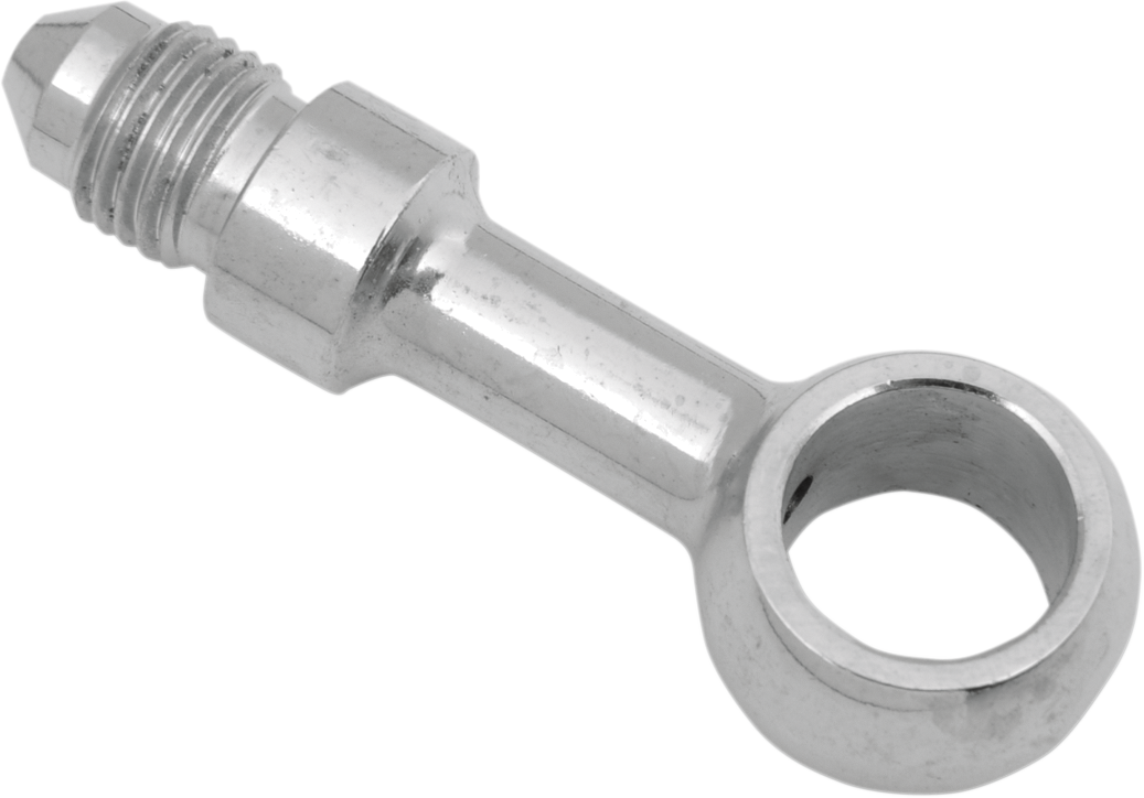 RUSSELL CYCLEFLEX UNIVERSAL BRAKE LINE FITTINGS BANJO 7/16 #3MALE STR CHR