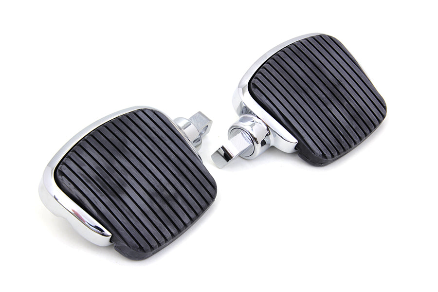 Chrome Mini Footboard Kit Large voor Harley-Davidson