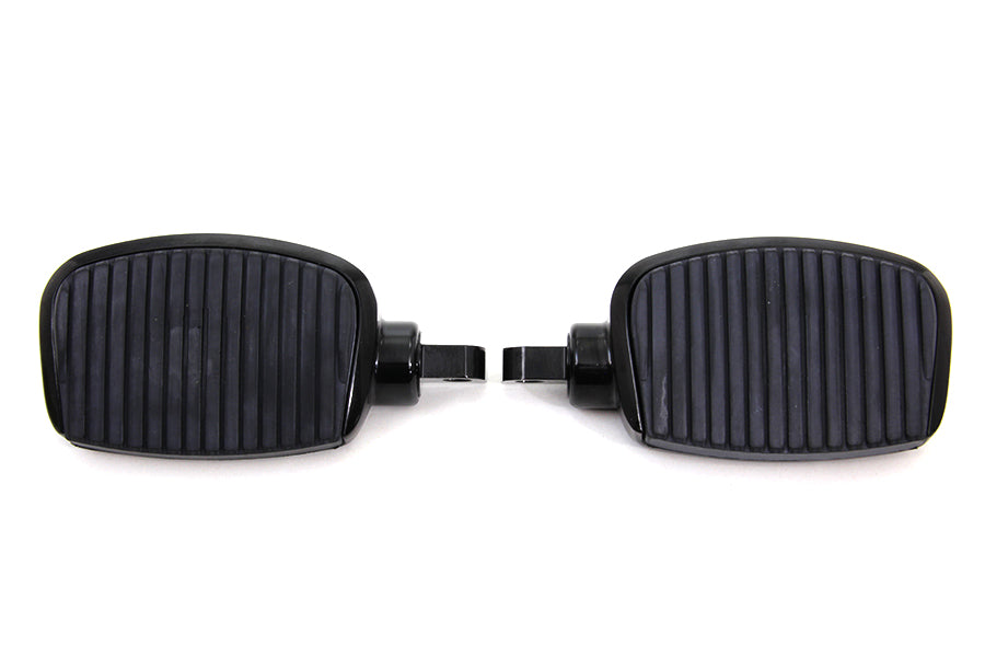 Black Mini Footboard Kit Small For Harley-Davidson