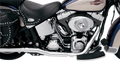 Bassani Power Curve True-Dual Crossover Header Pipes For Harley-Davidson Softail