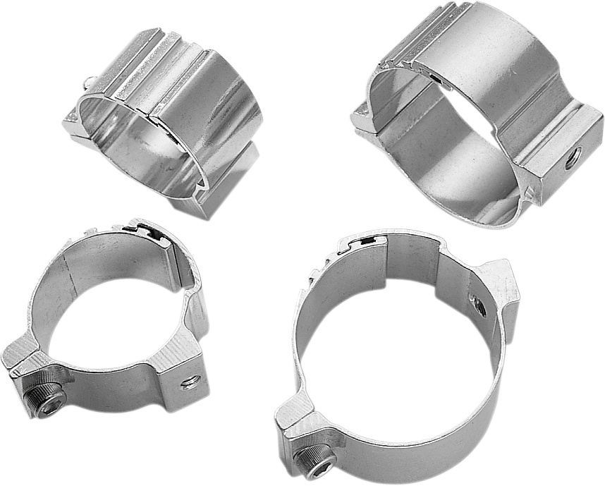 MEMPHIS SHADES METRIC CUSTOM MOUNTING FORK AND HANDLEBAR CLAMP ASSEMBLIES FORK CLAMPS ADJ.35-43MM