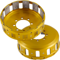 BARNETT BILLET CLUTCH BASKETS, PRESSURE PLATES AND SPRING KITS CLUTCH BASKET DUCATI GOLD