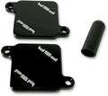 POWERSTANDS RACING AIR INJECTION BLOCK-OFF PLATES BLOCK OFF PLATE BLK