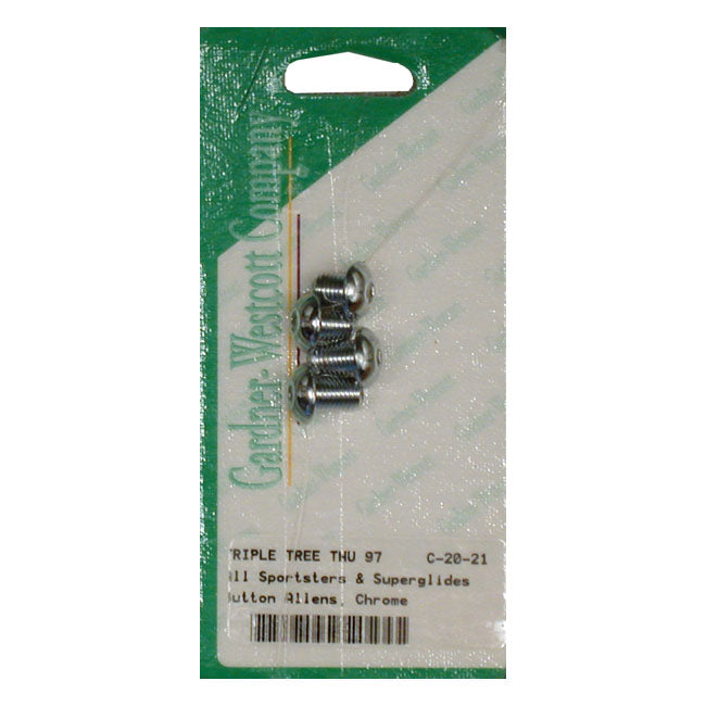 4 tornillo lateral tija para Harley-Davidson 2823
