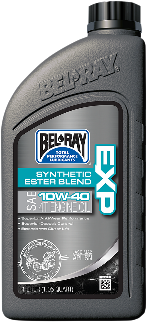 Aceite Motor 10W-40 Bel-Ray EXP Synthetic Ester Blend 4T Motorcycle Engine Oil