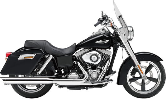 COBRA 4" SLASHDOWN SLIP-ON MUFFLER FOR HARLEY-DAVIDSON 2012 - 2016 Chrome 4" Slip-On Muffler