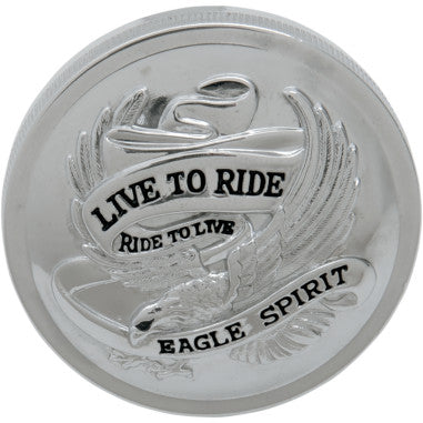 "LIVE TO RIDE" GAS CAPS FOR HARLEY-DAVIDSON