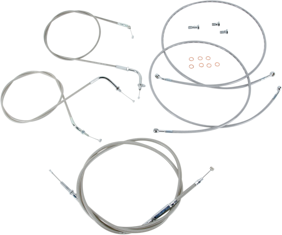 BARON HANDLEBAR CABLE AND LINE KITS CBL LINE KT 18" XVS1300