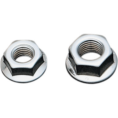 CHROME FLANGE NUTS FOR HARLEY-DAVIDSON