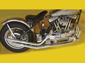 Paughco 719B2S Exhaust Upswept Drag Pipe Set Slash Cut For Harley-Davidson Sportster