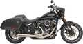 BASSANI XHAUST ROAD RAGE III 2-INTO-1 EXHAUST SYSTEMS FOR HARLEY-DAVIDSON 2018 - 2020 Stainless Steel Road Rage III 2-Into-1 Exhaust System