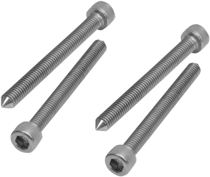 SHOW CHROME TAPERED SEAT BOLT SETS SEAT BOLT SET TAPERED