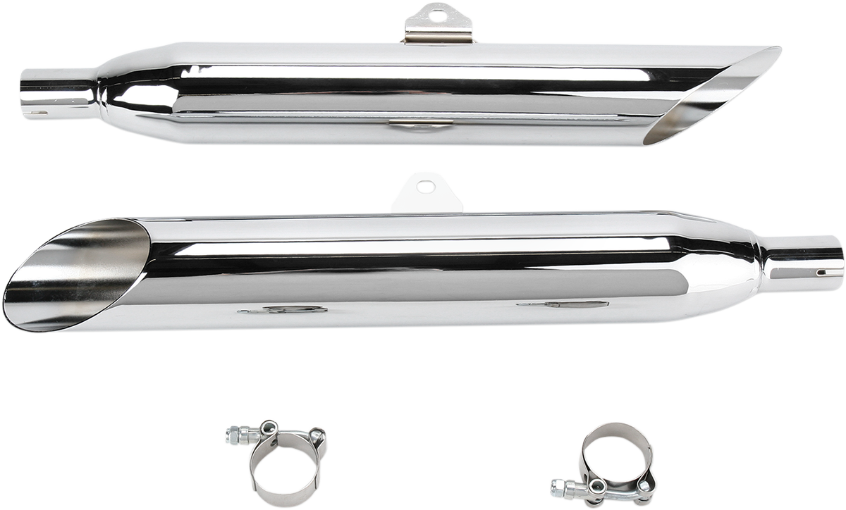 COBRA COMPLETE SLIP-ON MUFFLERS FOR METRIC CRUISERS MUFFLERS SC XVS1100 VSTAR